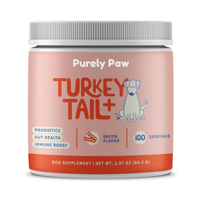 Purely Paw Probiotics Turkey Tail+