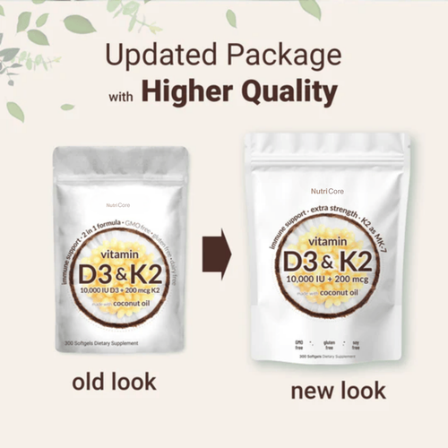 NutriCore Vitamin D3 & K2