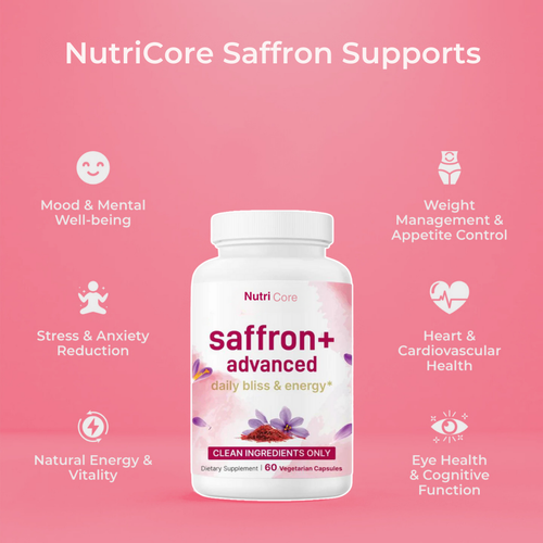 Organic Saffron Plus Advanced Capsules