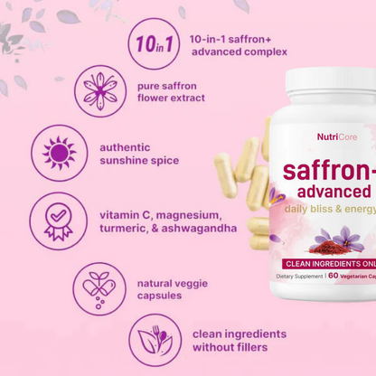 Organic Saffron Plus Advanced Capsules